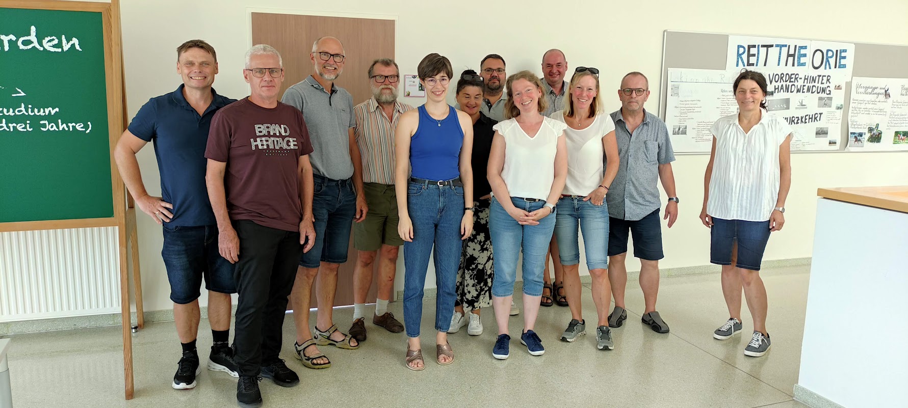 Die Teilnehmer*innen des KI WS in Lambach (Oberösterreich), Gruppenfoto