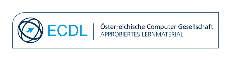 ECDL Approbiertes Lernmaterial Logo